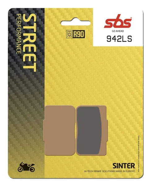Brake Pads and Shoes – SJP - Racing rear X206101, P4 24 (24 mm disc height); COMPOUND: LS