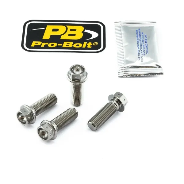 Titanium Front Brake Caliper Mount Bolt Kits