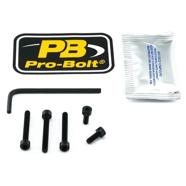 Aluminum Fuel Cap Screw Kits – Black