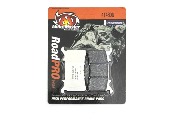 Moto-Master Road Brake Pads – Racing Front Pad (Dual Carbon Compound)