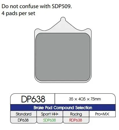DP Brakes Dp Brakes – 638