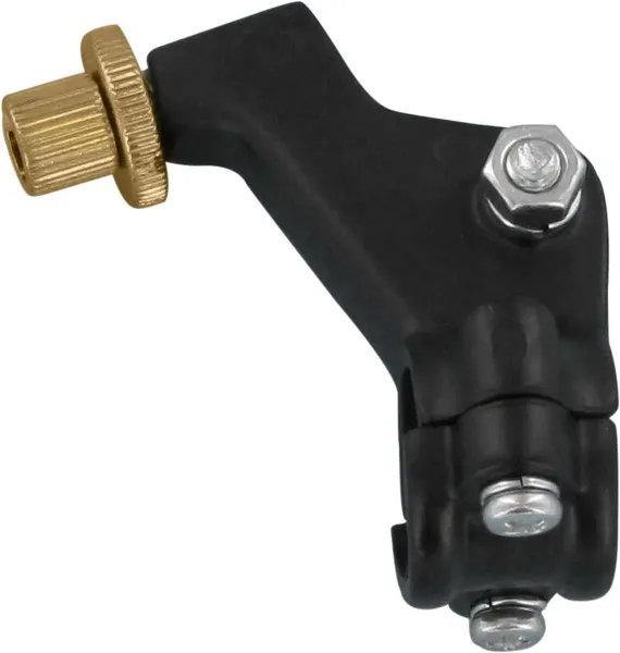Two-Piece Black Lever Holders – Without Mirror Holes - Left