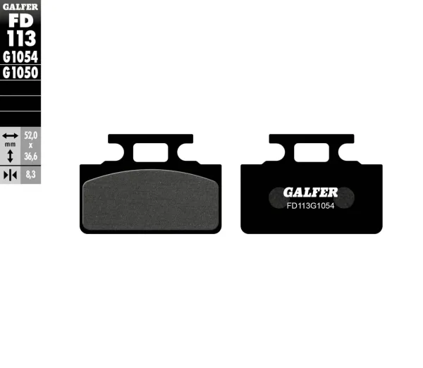 Galfer Brake Pads – Semi Metal Front