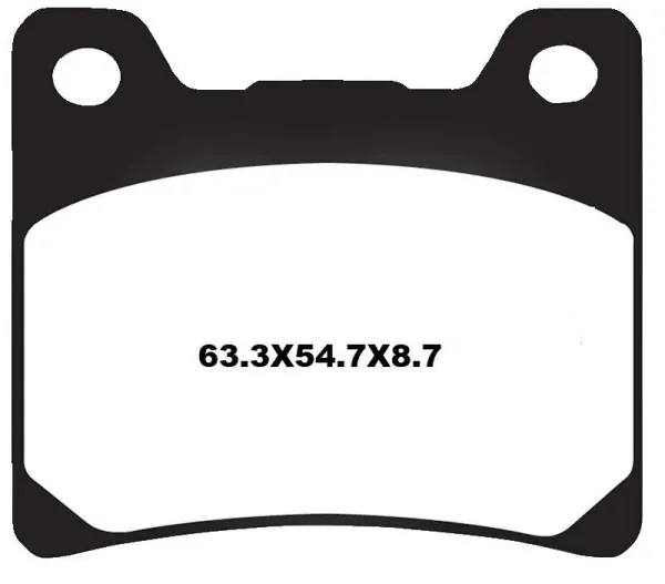 Moto-Master Road Brake Pads – Front Pad (Ceramic Compound)