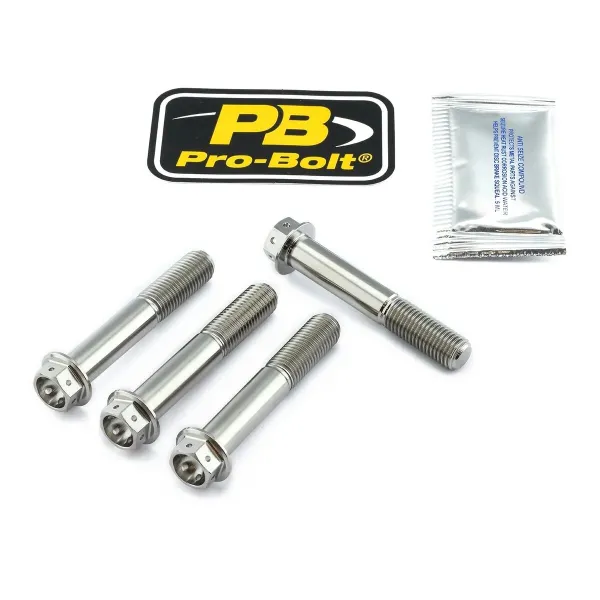 Titanium Front Brake Caliper Mount Bolt Kits