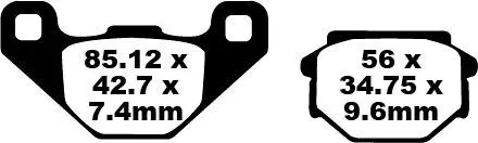 Brake Pads and Shoes – Application Chart - Rear Pad/Shoe