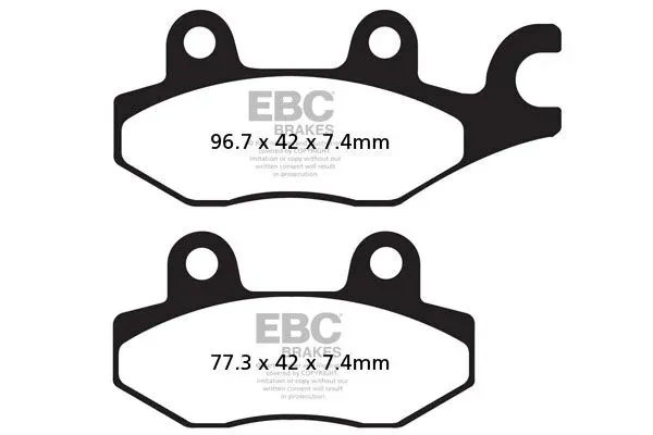 Brake Pads and Shoes – Rear Pad or Shoe