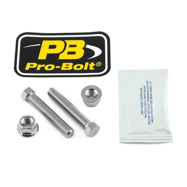 Pro Bolt BOLT SET AXLE ADJUS M8X45 SS
