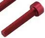 Aluminum Fuel Cap Screw Kits – Red