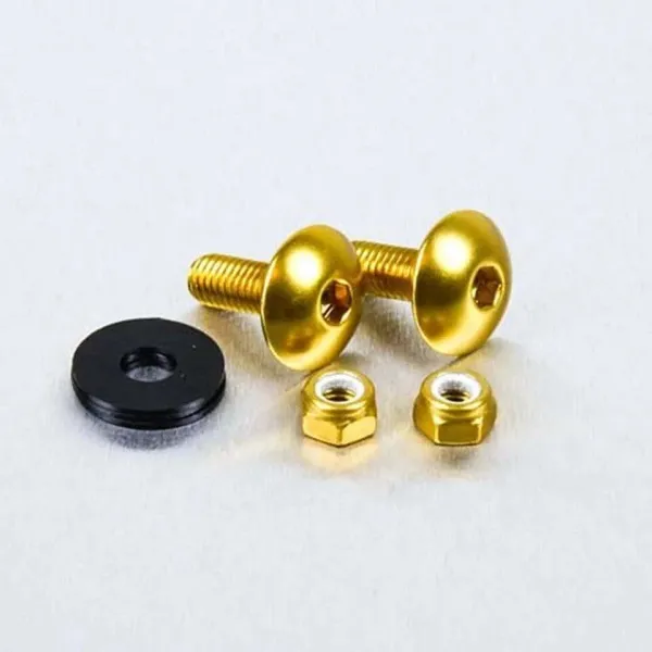 Pro Bolt BOLT KIT LIC PLATE M6X16 GOLD