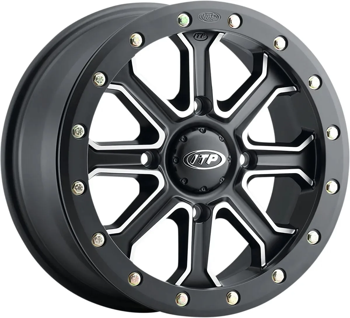 ITP Inertia Wheels – 15x7; Offset: 5+2; Et: +40 mm; Bolt Pattern: 4/156