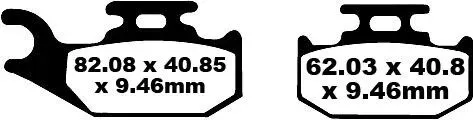 Brake Pads and Shoes – Front Pad or Shoe