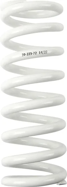 Premium Nok Rear Shock Springs – 59 Outside DIA./225 Length - 72 N/MM