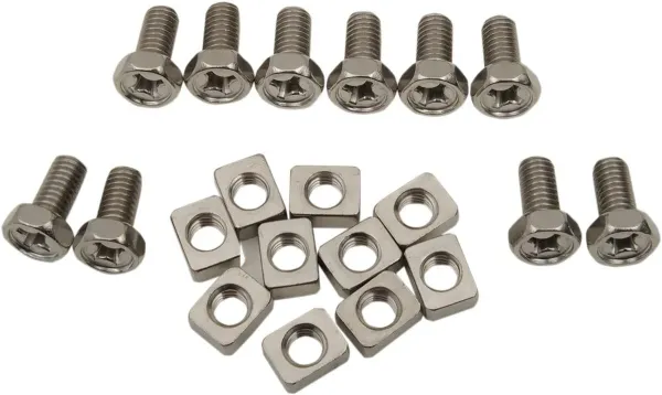 Spare Parts – Bolt/nut set (2 ea.) 6 x 12 mm (5 pk.)