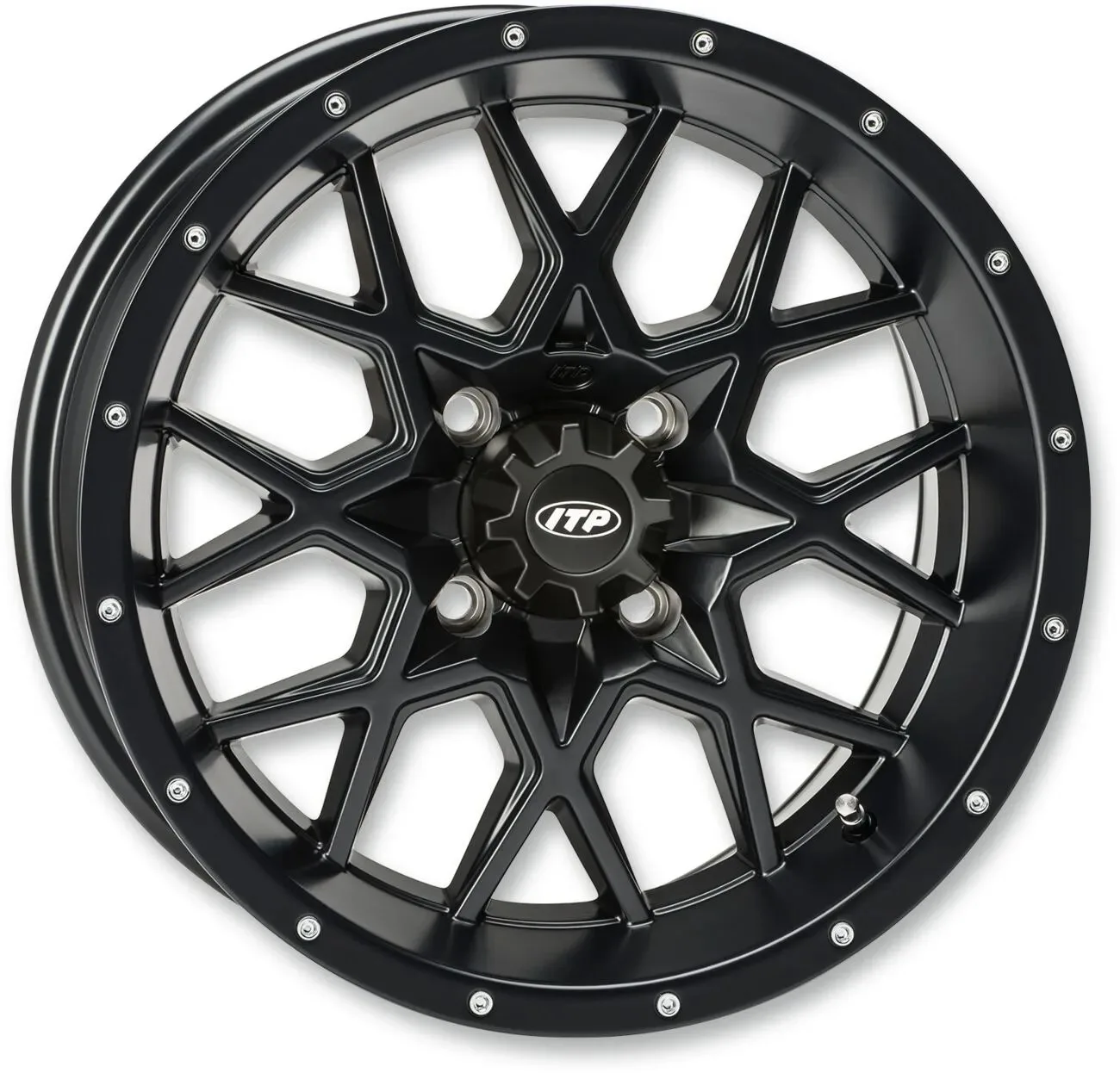 ITP Hurricane Wheels – 15x7; Offset: 4+3; Bolt Pattern: 4/156