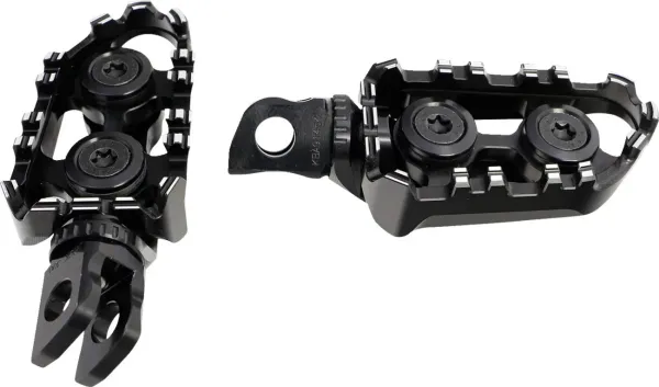Gilles Tooling TECH-X ENDURO FOOT PEG SET, RIDER, BLACK