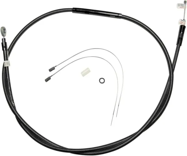 Braided High Efficiency Clutch Cables – Black Pearl - +102 MM (+4”)