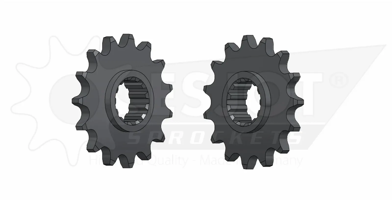 Front and Rear Sprockets – Front