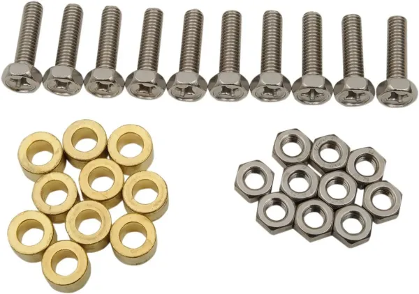 Spare Parts – Bolt/nut set (2 ea.) 6 x 22 mm (5 pk.)
