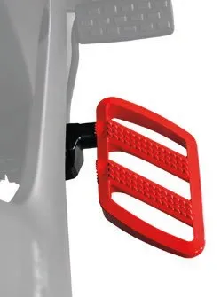 Show Chrome COMBAT DRIVER BOARDS CAN-AM RYKER RED