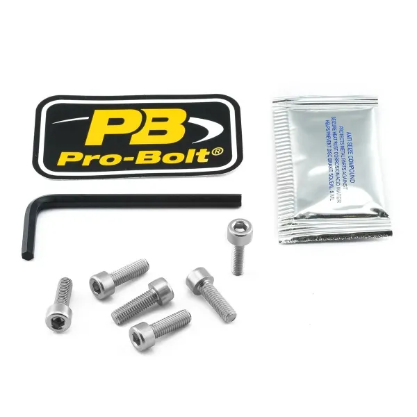 Aluminum Fuel Cap Screw Kits – Silver