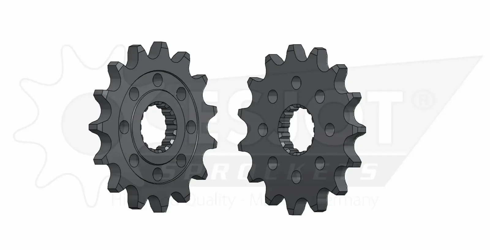 Front and Rear Sprockets – Front