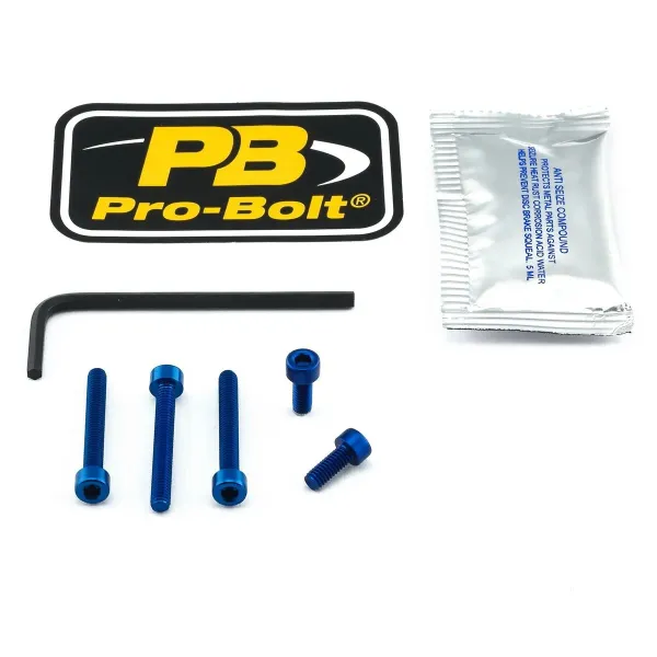 Aluminum Fuel Cap Screw Kits – Blue