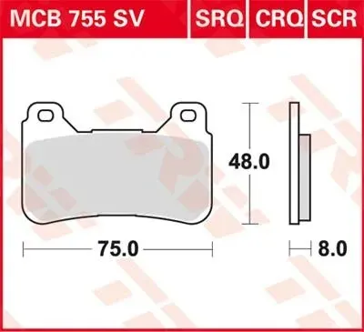 Disc Brake Pads – Mcb 755