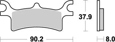 Brake Pads – Rear 11 Compound