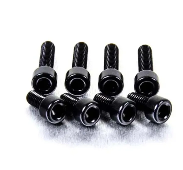Aluminum Fuel Cap Screw Kits – Black