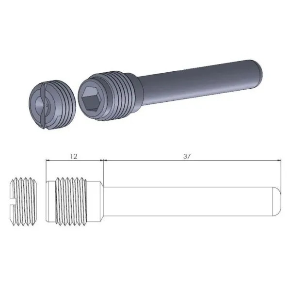 Brake Pad Pins – Front