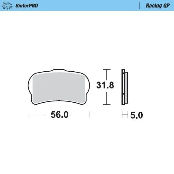 Brake Pads – Front 12 Compound