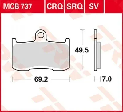 Disc Brake Pads – Mcb 737