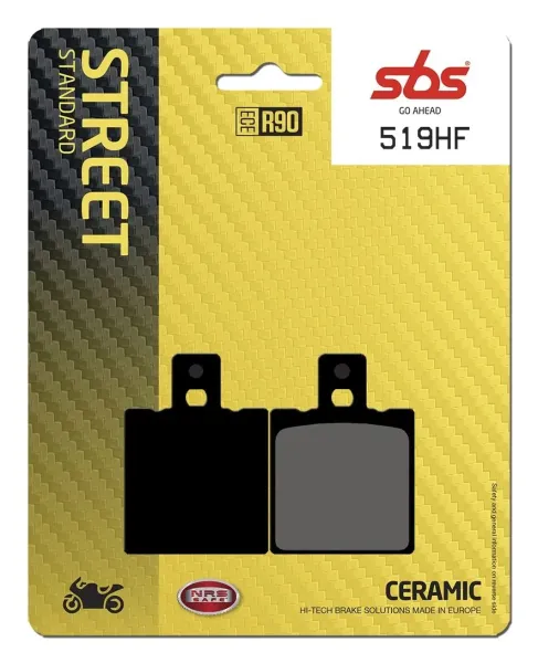 Brake Pads and Shoes – ACCOSSATO - Goldline 20.5161.42/51, road; COMPOUND: HF