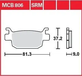 Disc Brake Pads – Rear Brake Pad/Shoe