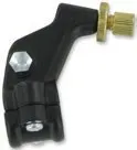 Two-Piece Black Lever Holders – Without Mirror Holes - Left