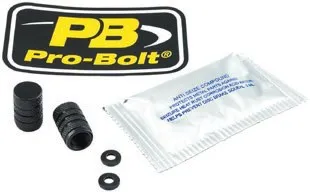 Pro Bolt CAP VALVE STEM BLACK