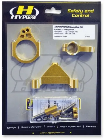 Steering Damper Mounting Kits – Gold Mount