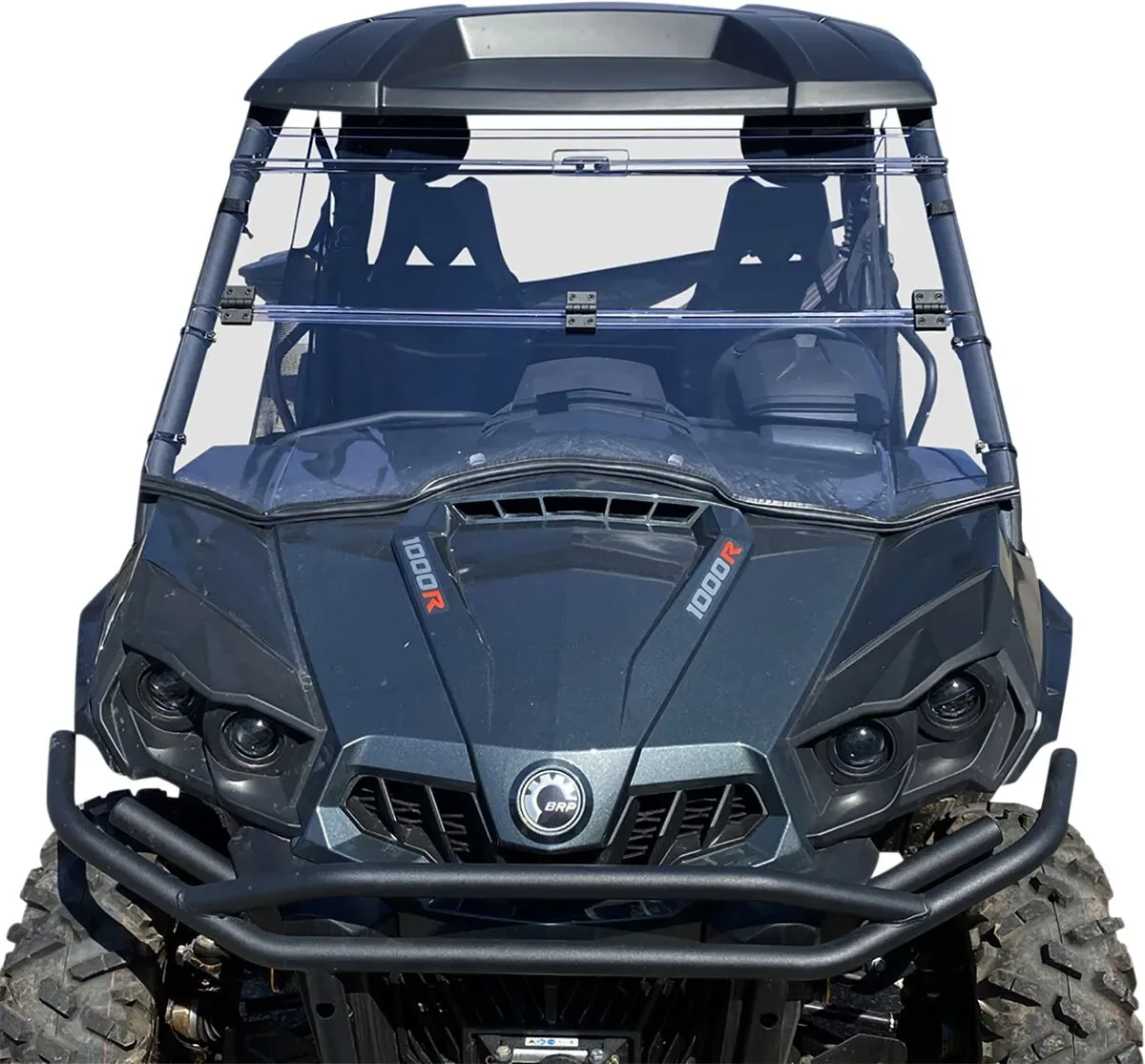 Moose Offroad Deluxe Full Folding Windshields