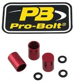 Brake Caliper Bleeder Caps – Red
