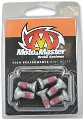 Brake Rotor Bolts – M6x12 countersunk inner hex head; SIZE X THREAD PITCH: M6 x 1
