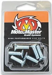 Brake Rotor Bolts – M6x20 countersunk inner hex; SIZE X THREAD PITCH: M6 x 1