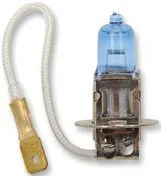 Halogen Headlight Bulbs – Superwhite - H3; Description: 55W