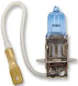 Halogen Headlight Bulbs – Superwhite - H3; Description: 55W