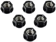 Pro Bolt NUT SET SPROCKET 10X1.25 BK