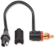 Battery Charger Accessories – Plug to 90 SAW short 15 cm (6”)
