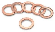 Adapters and Fittings for Goodridge Universal Brake Lines – CRUSH WASHERS - / ”/10 mm copper crush washers (6 pk.)