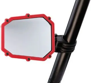 Elite Series UTV Side Mirrors – Add-on red accent frame (ea.)