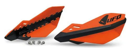 UFO Vented and Non-Vented Handguards with OEM Mounts for KTM – KTM SX/SX-F/EXC/EXC-F 14-22; Description: Orange
