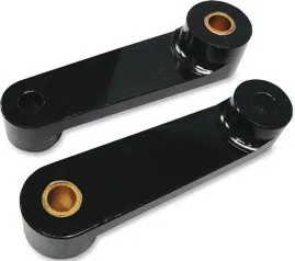 Baron REAR SHOCK DROP BRACKET LOW. KIT-BLK-LOWERS 2"-'06-'20 M109